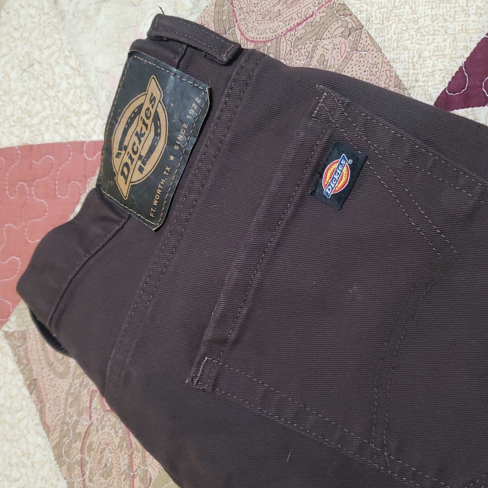 Dickies Brown Slim Skinny  33x32